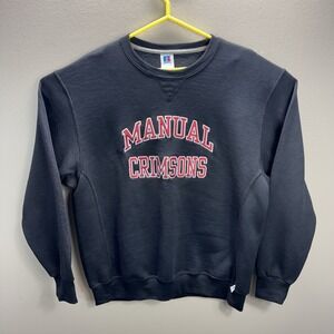 Russell Athletic Manual Crimsons Crewneck Sweatshirt Size XL